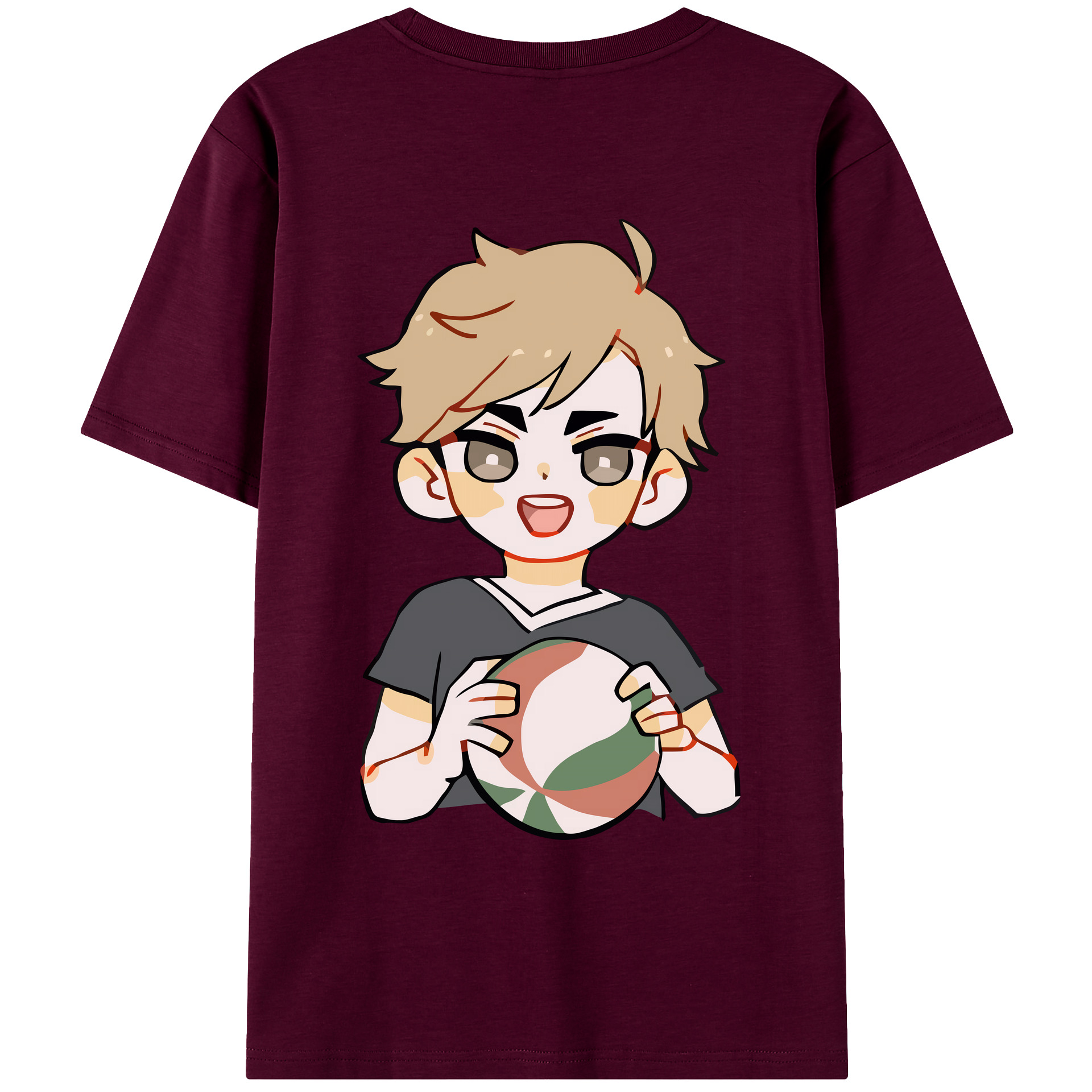 （画像用） ハイキュー!! Haikyu!! レディース半袖Tシャツ(バックプリント)